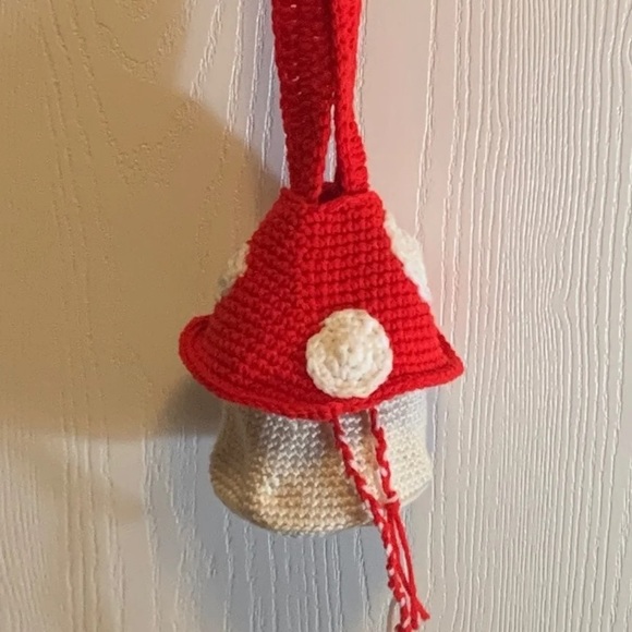 mushroom purse crochet